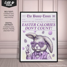 Periódico conyugal de Pascua, decoraciones de Pasc