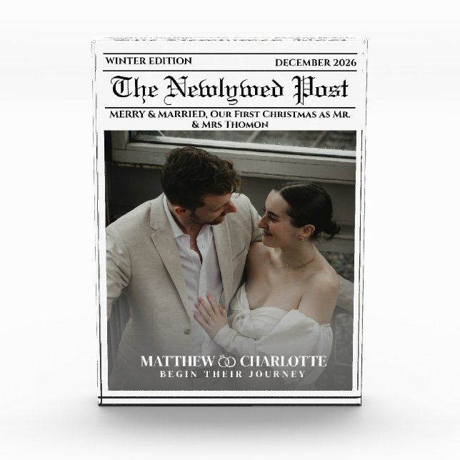 Periódico Foto de Feliz y Casada (Anverso)