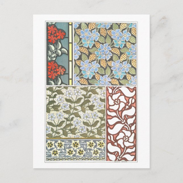 Periwinkle como postal de objeto decorativo (Anverso)