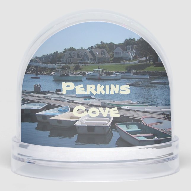Perkins Cove In Ogunquit, Maine (Anverso)