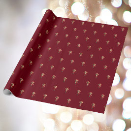 Perky Chica Navidades Elf Papel de ajuste