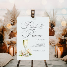 Perlas acuarelas y ducha de novia en Prosecco