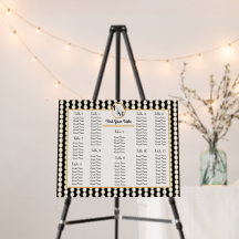 Perlas elegantes y asientos Bodas de Deco dorado