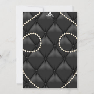 Perlas oscuras y elegantes invitaciones