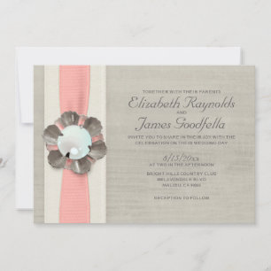 Perlas que casan invitaciones