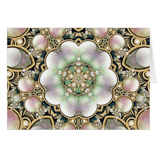 Perlas y caleidoscopio del oro (Anverso (Horizontal))