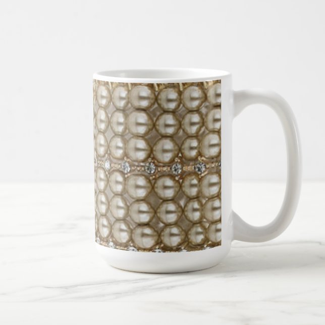 Perlas y diamantes de la taza (Derecha)