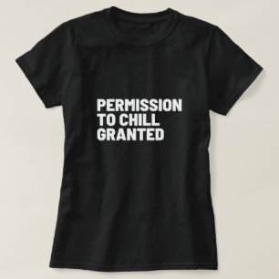 Permiso otorgado a las camisetas de mujeres