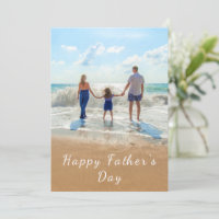 Permití la tarjeta del día de tu padre fotográfico