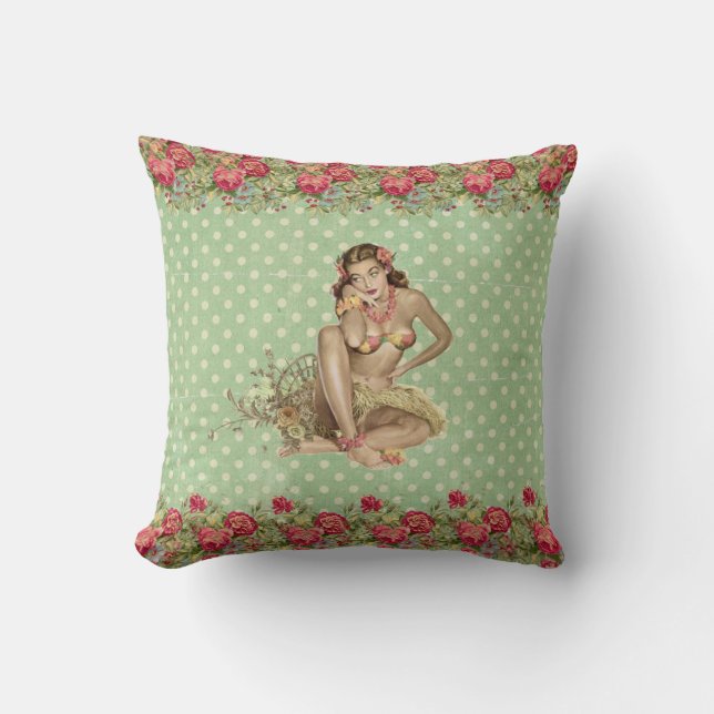 Perno de la almohada encima de la hawaiana (Anverso)
