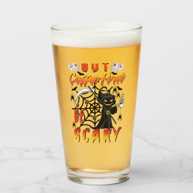 Pero el café primero sea aterrador (Anverso (lleno))