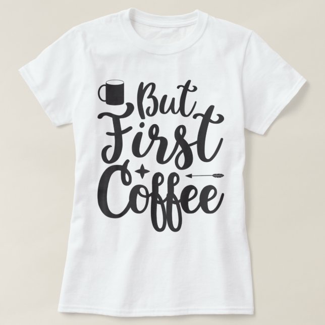 Pero el primer café con camiseta (Diseño del anverso)