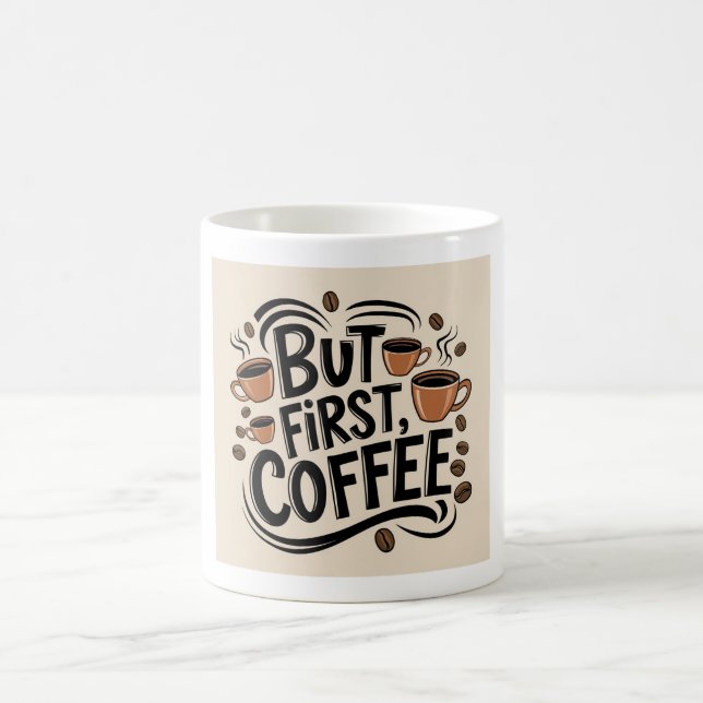 Pero el primer café Lover Gift taza de café (Centro)