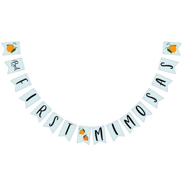 Pero las primeras banderas de Bunting de Mimosas (Todo)