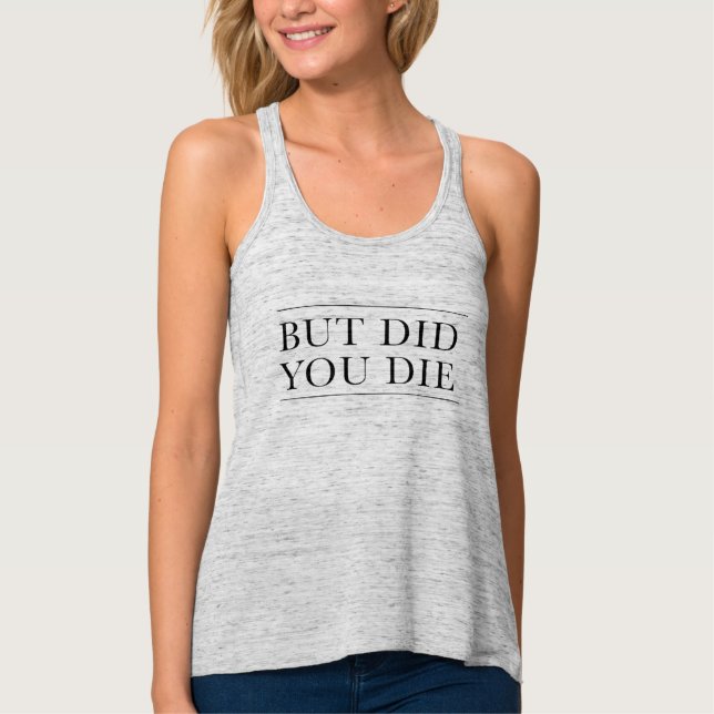 Pero le hizo para morir las camisetas sin mangas (Anverso)