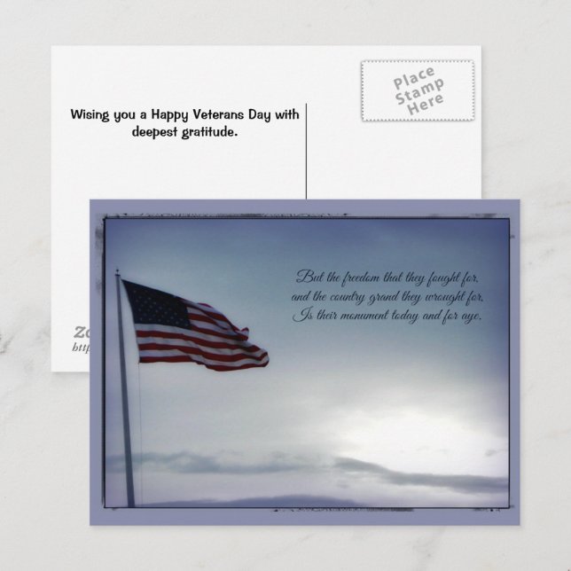 Pero por la lucha por la libertad... Postal del Dí (Anverso / Reverso)