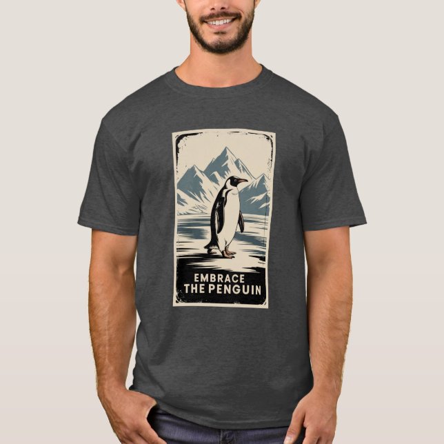 Pero Por Qué Adoptar Camiseta De Meme De Pingüino  (Anverso)
