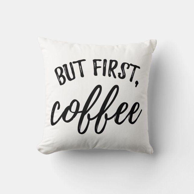 Pero primera almohada del café (Anverso)
