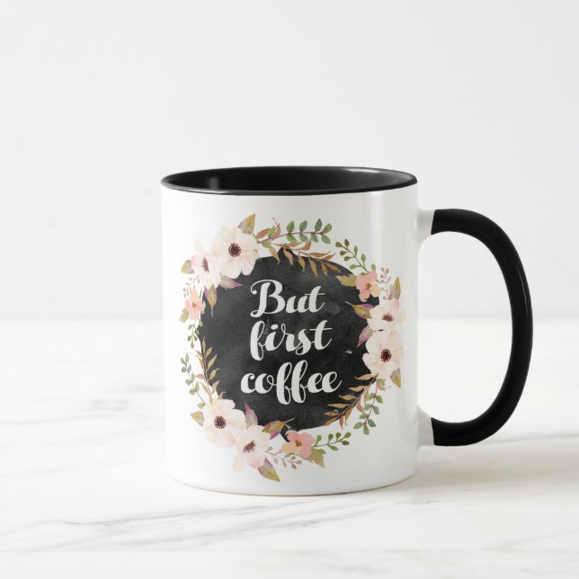 Pero primera taza de café (Derecha)