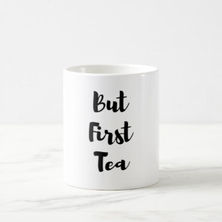Pero primera taza del té