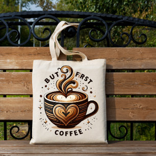 Pero Primero Café – Bolsa Tote Swirl & Sparkle