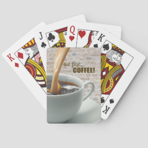 pero primero, cartas de café