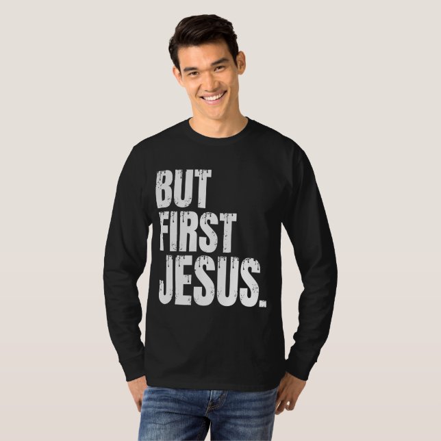 Pero Primero Jesús Camiseta (Anverso completo)