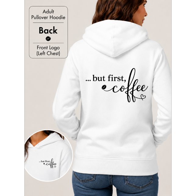 Pero Primero Sudadera Con Capucha Acolchada De Caf (Subido por el creador)