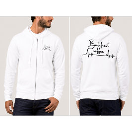Pero Primero Sudadera Con Cremallera Para Amantes 