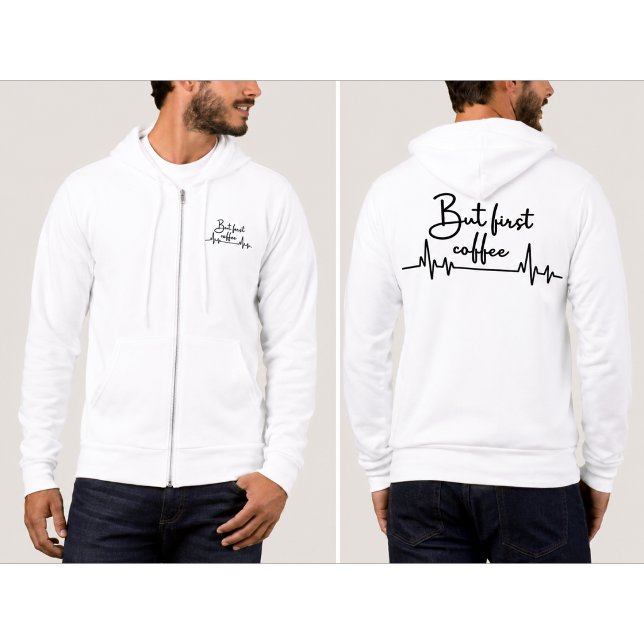Pero Primero Sudadera Con Cremallera Para Amantes  (Subido por el creador)