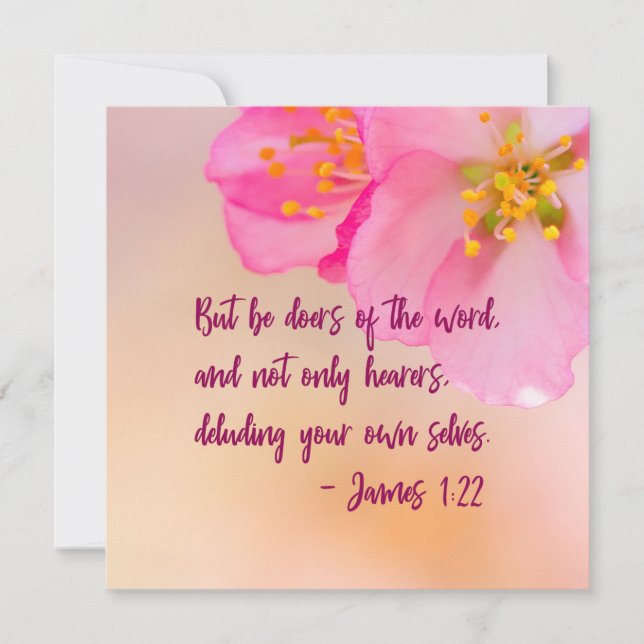 Pero Sean Hinchas De La Palabra Floral Cristiana (Anverso)