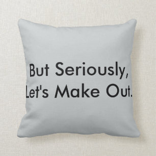 Pero seriamente, déjenos hacen la almohada