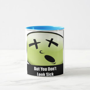 Pero usted no mira la taza de café enferma