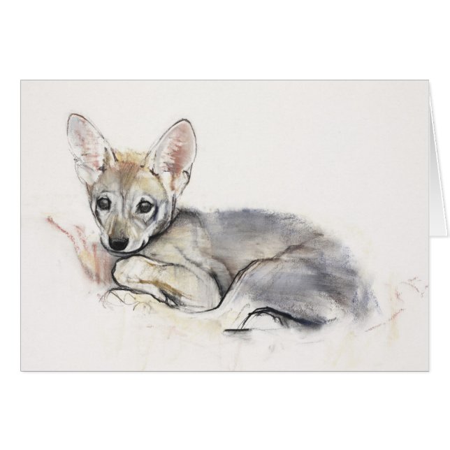 Perrito de lobo árabe encrespado 2009 (Anverso (Horizontal))