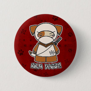 ¡Perrito de Ninja! En botón rojo