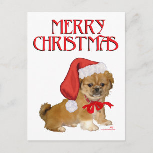 Perrito de Pekín Navidad