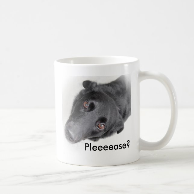 ¿Perrito por favor? Taza (Derecha)