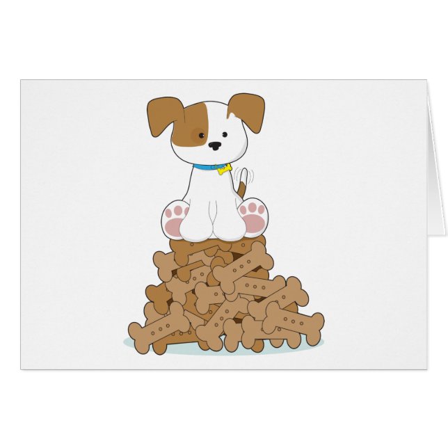 Perrito y huesos lindos (Anverso (Horizontal))