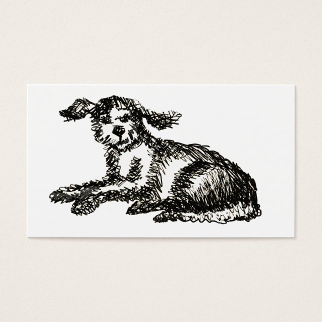 Perro agobiante (Frente)