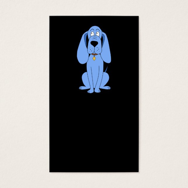 Perro azul. Hound. (Frente)
