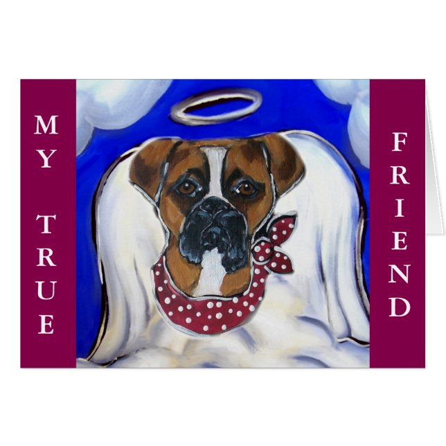 Perro Boxer (Anverso (Horizontal))