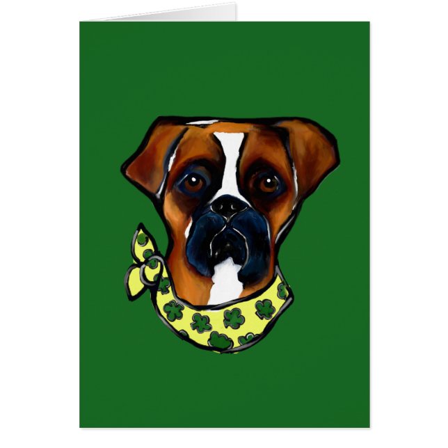 Perro Boxer St. Patty (Frente)