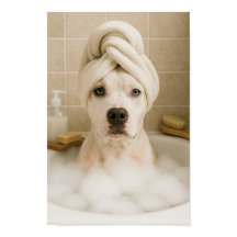 perro bulldog americano lindo divertido decoración