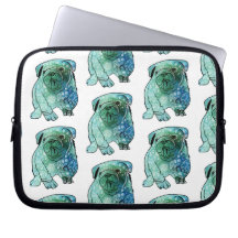 Perro Bulldog francés Neoprene Funda portátil de 1