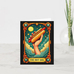 Perro Caliente Tarjeta del Tarot Halloween