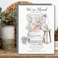 Perro Chihuahua que hemos movido la Invitación