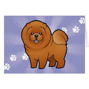 Perro chino de perro chino del dibujo animado