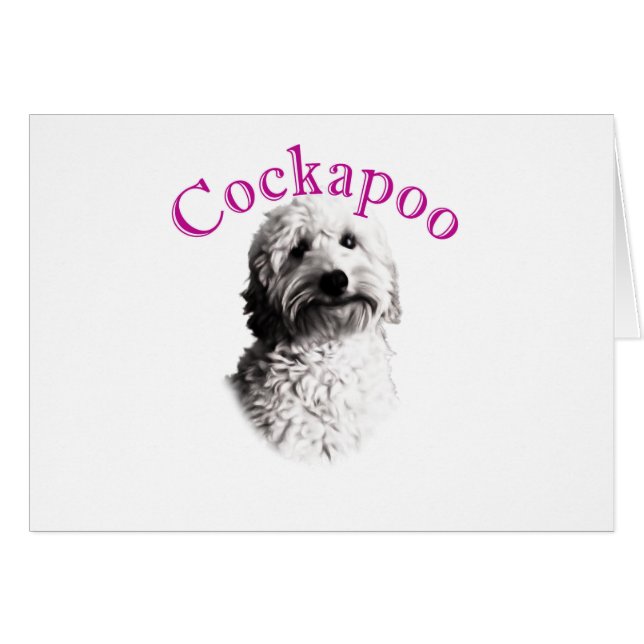 Perro Cockapoo (Anverso (Horizontal))