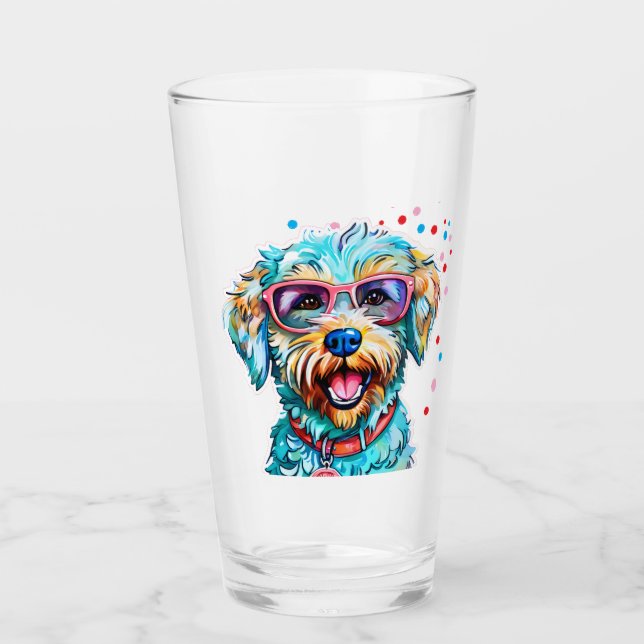 Perro con Gafas (Anverso)
