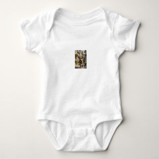 Perro con Muddy Paws Baby Jersey Bodysuit